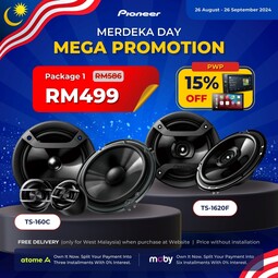 Pioneer Merdeka 2024 Promo Package 1 (TS-160C + TS-1620F)